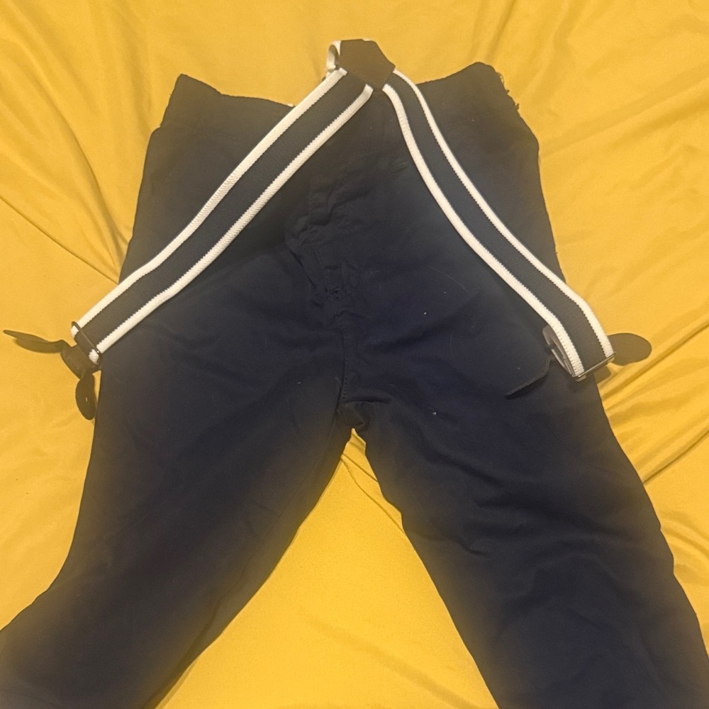 Navy Kids Bottoms with Suspenders NWT JOE FRESH